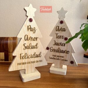 ARBOL DE LOS DESEOS PERSONALIZABLE TABLA DE PINO