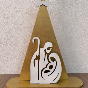 NACIMIENTO MINIMALISTA MDF PINTADO
