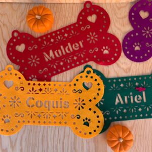 papel picado corte laser fieltro
