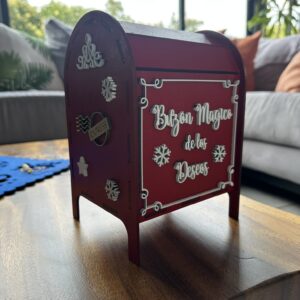 BUZON MÁGICO CHICO PERSONALIZADO MDF