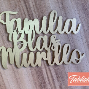 NOMBRE DE FAMILIA PARA ARBOL MDF PINTADO