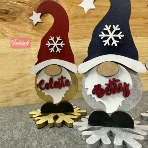 GNOMO CON BASE PERSONALIZADO MDF