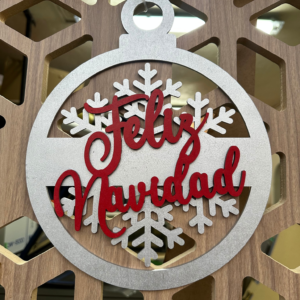 ESFERA GRANDE PERSONALIZADA MDF PINTADO