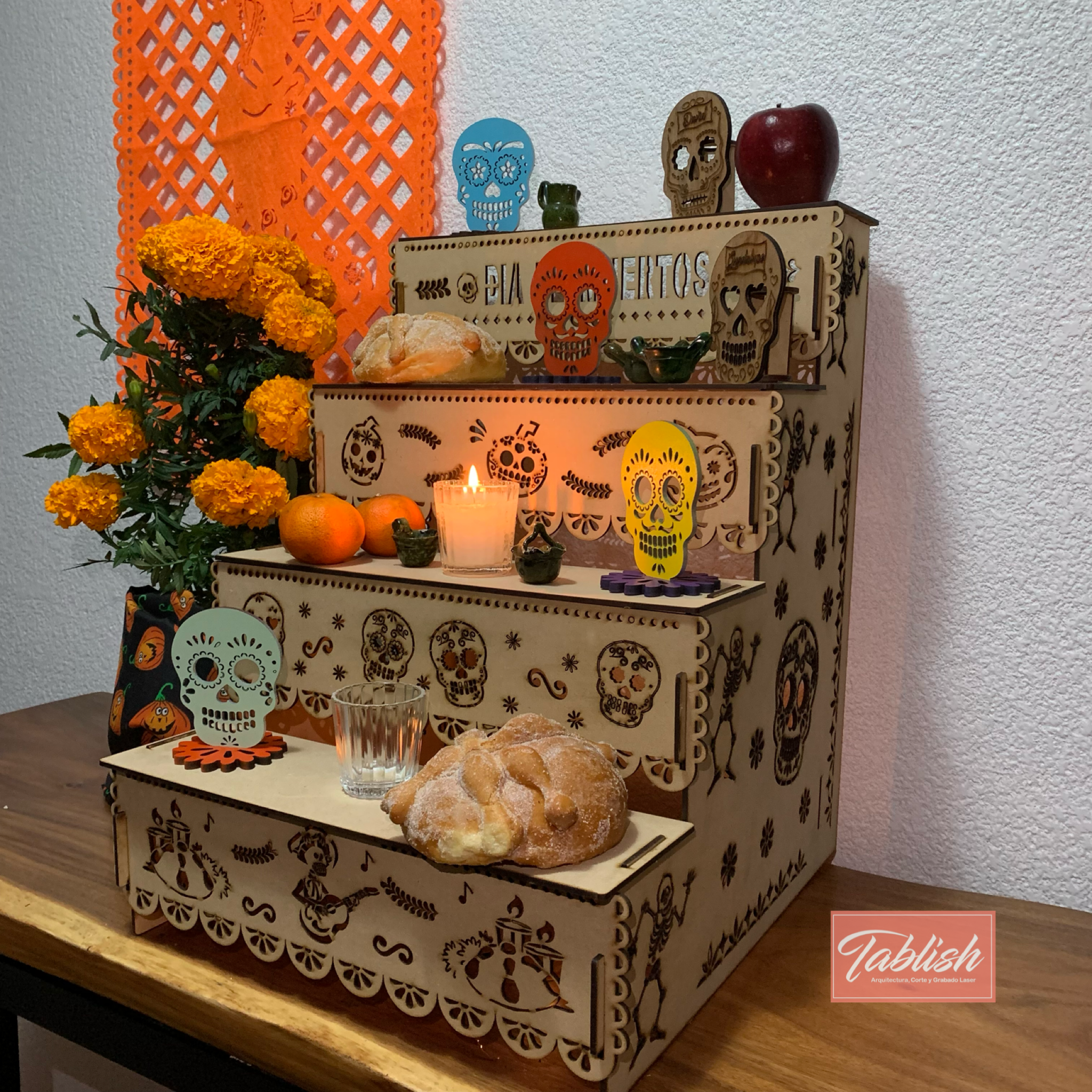 altar corte laser cnc mdf